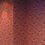faux brick paper , boutique clothing store myer centre Adelaide
