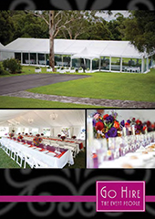 Event Hire Brochure