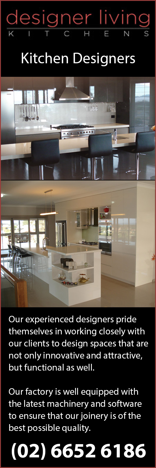 Designer Living Kitchens - Promotion