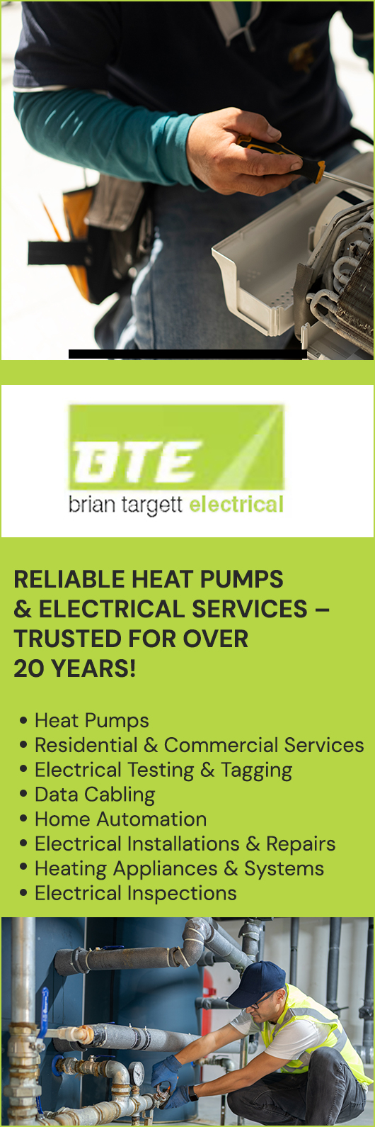 Brian Targett Electrical - Promotion
