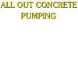 All Out Concrete Pumping - logo