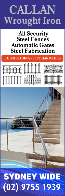Callan Wrought Iron & Steel Fabrications - Promotion