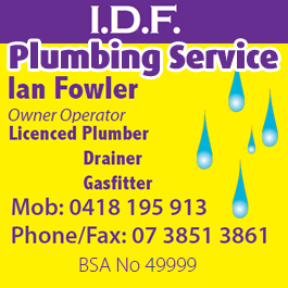 I.D.F. Plumbing Service - Promotion