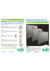 Steeline Panel Fence