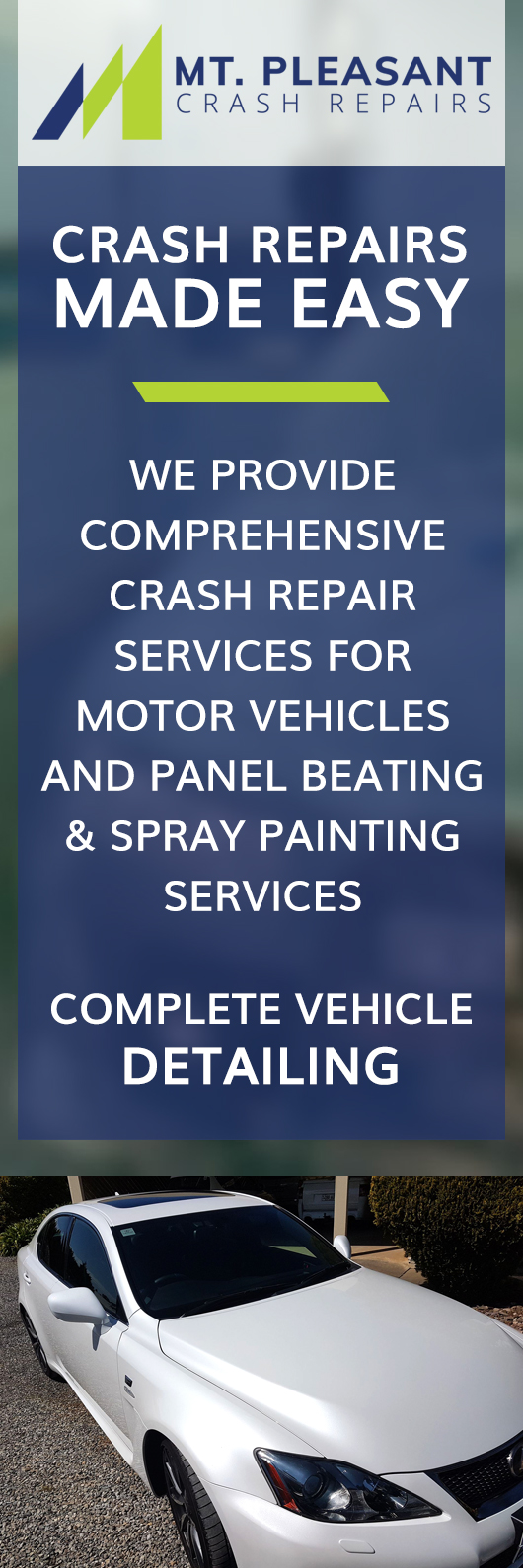 Mt. Pleasant Crash Repairs - Promotion