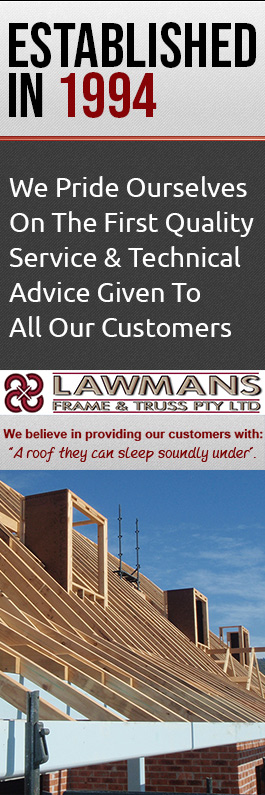 Lawmans Frame & Truss Pty Ltd - Promotion