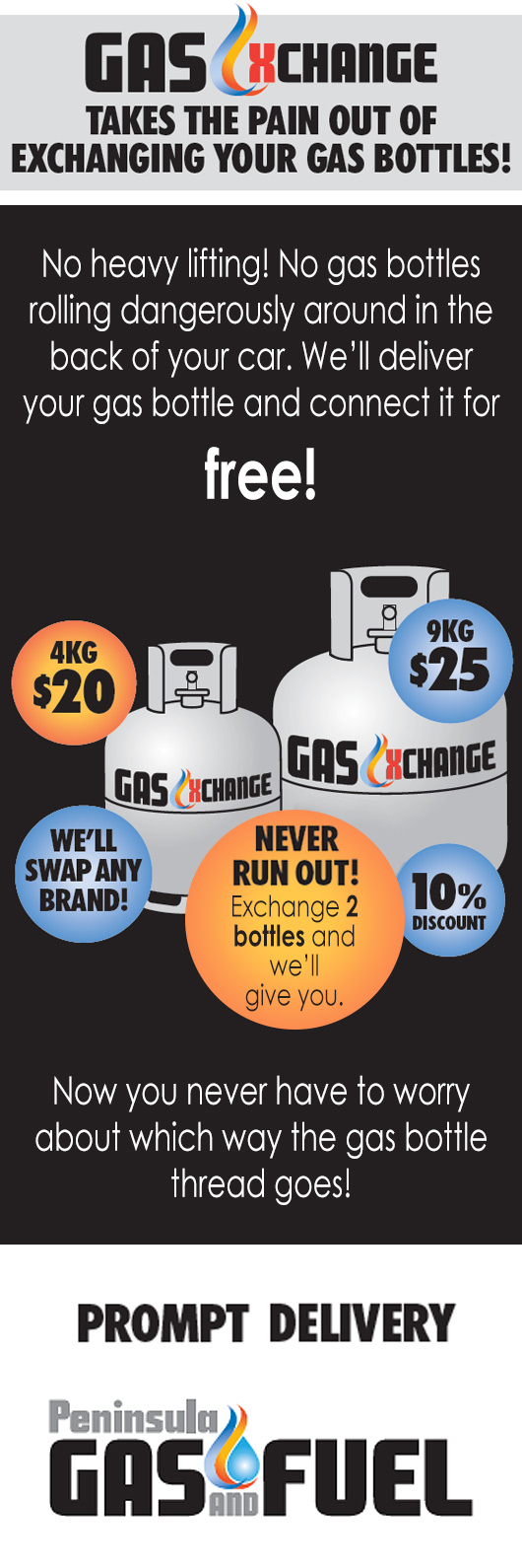 Peninsula Gas & Fuel LPG Gas Suppliers 16 Colchester Rd, Rosebud West