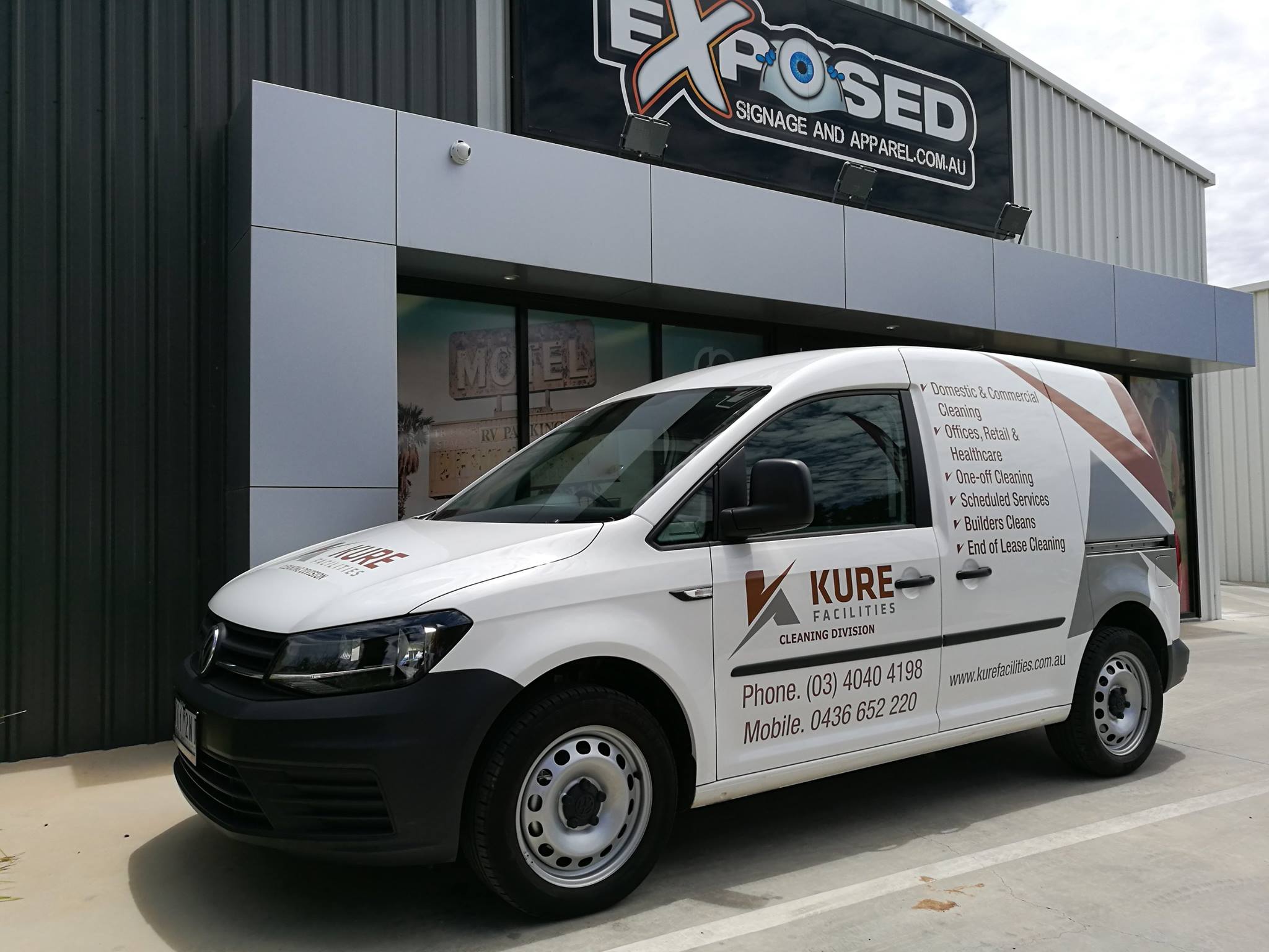 Exposed Signage & Apparel Signwriters 279281 Etiwanda Ave, Mildura