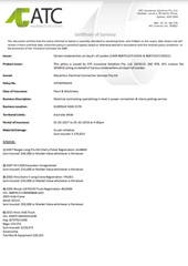 Plant & Machinery Insurance