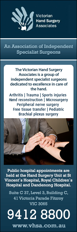 Victorian Hand Surgery Associates - Promotion