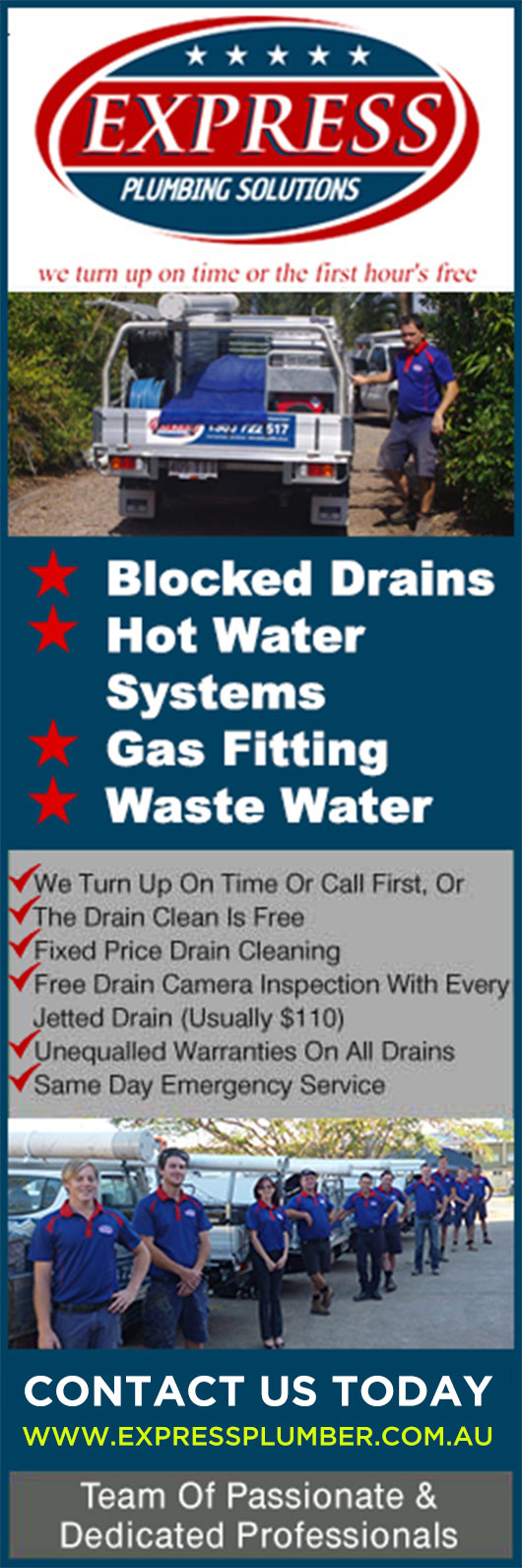 Express Plumbing Solutions - Promotion