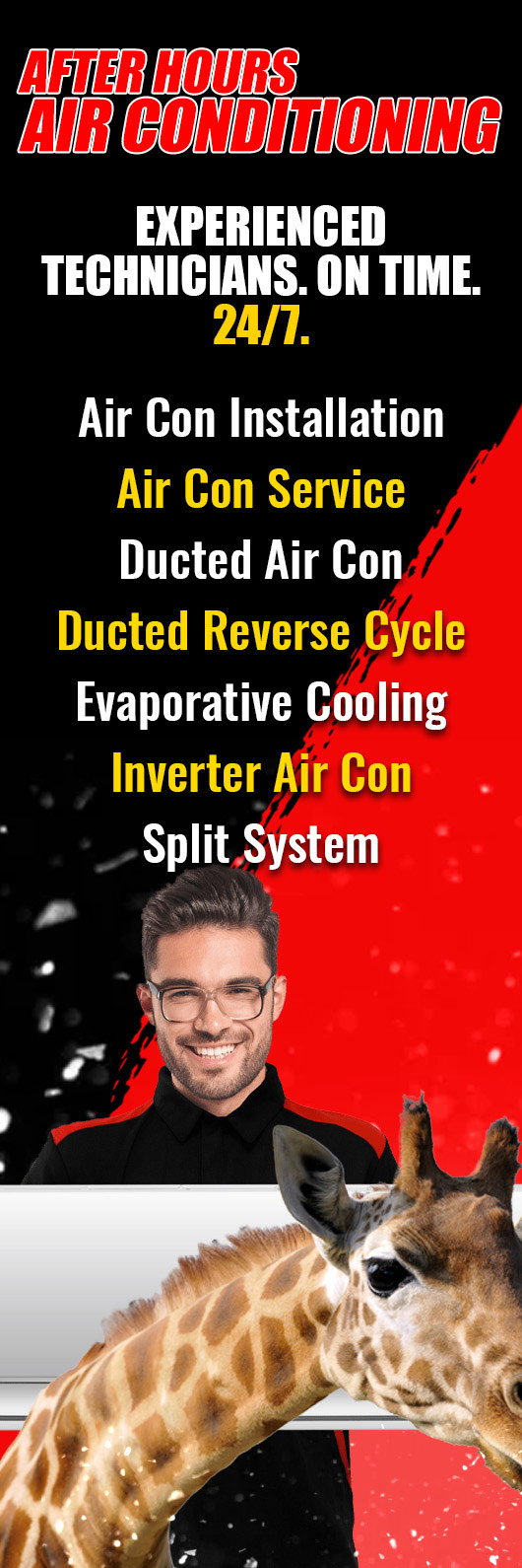 After Hours Air Conditioning - Promotion