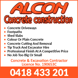 Alcon Concrete Construction - Promotion