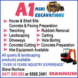 A1 Mini Excavations - Promotion