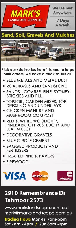 Mark's Landscape Supplies - Promotion