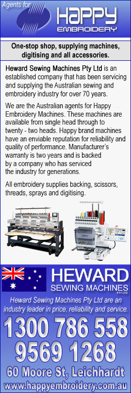 Heward Sewing Machines Pty Ltd - Promotion
