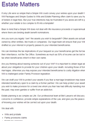 Estate Matters