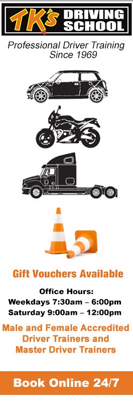TK's Driving School - Promotion