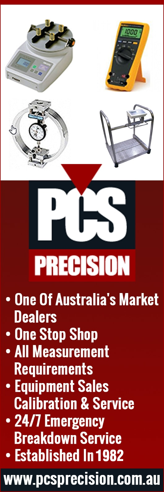 PCS Precision (Aust.) - Promotion