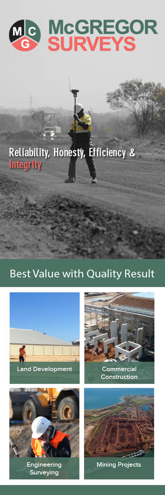 McGregor Surveys Pty Ltd - Promotion