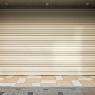 These roller doors can be manufactured in reverse colour or reverse roll, they are commonly used for shop fronts.
