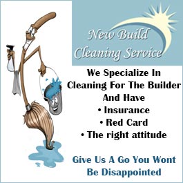 New Build Cleaning Service - Promotion