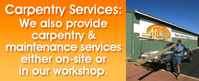 Allwood Timber Supplies - Promotion 3