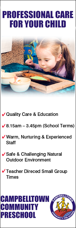 Campbelltown Community Pre-School - Promotion