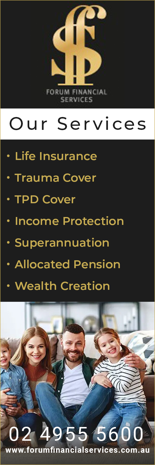 Forum Financial Services - Promotion