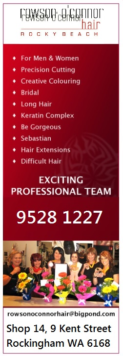 Rowson O'Connor Hair Rocky Beach - Promotion