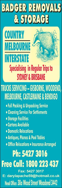 Badger Removals & Storage - Promotion