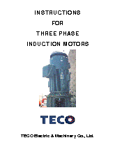 TECOManualVerticalHollowShaftmot