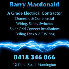 Barry Macdonald - Promotion