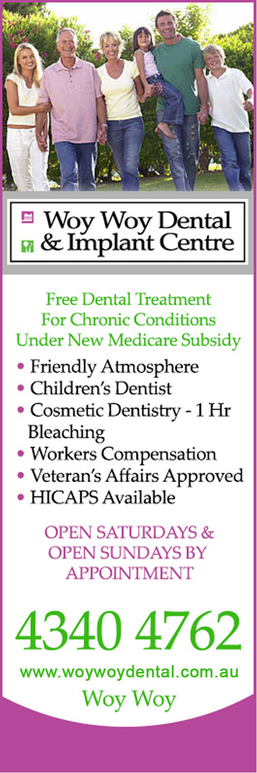 Woy Woy Dental Centre Dentist Woy Woy Yellow Pages®