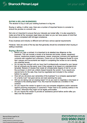 Buying & Selling Businesses
