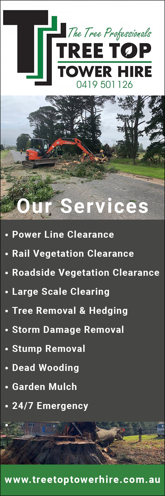 Tree Top Tower Hire - Promotion