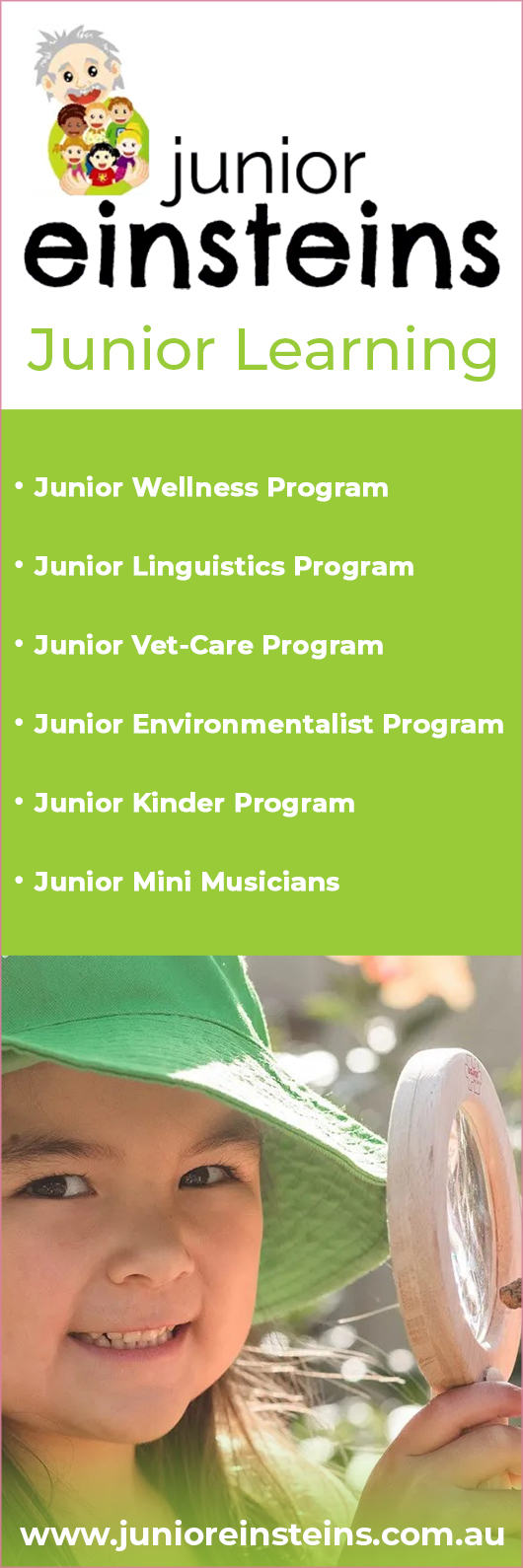 Junior Einsteins Nurturing Centre - Promotion