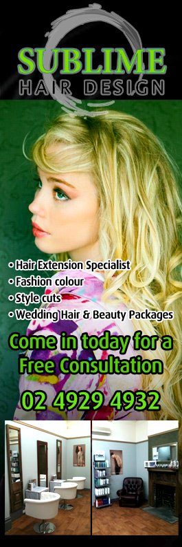 Sublime Hair Design - Promotion
