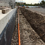 We are able to dig and size trench for your project