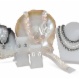 Collection of Tahitian, freshwater and South Sea pearls.