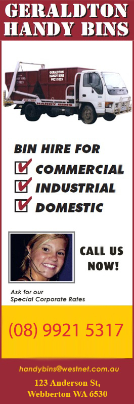 Geraldton Handy Bins - Promotion