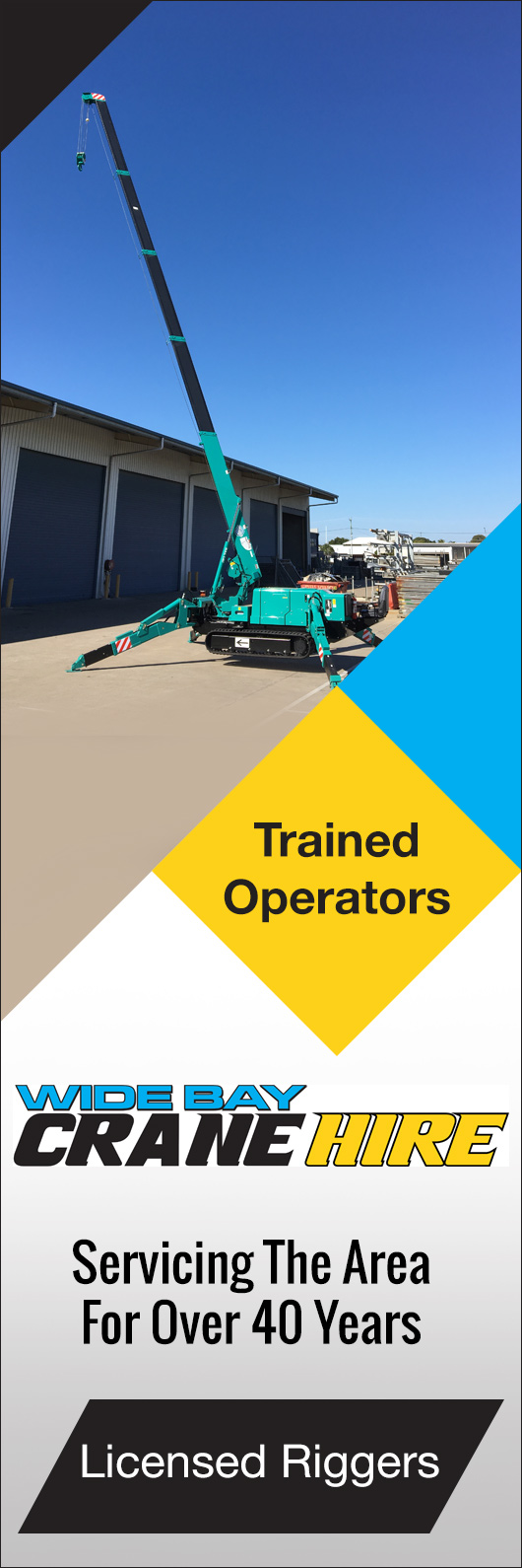 Wide Bay Crane Hire - Promotion