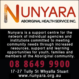 Nunyara Aboriginal Health Service Inc - Promotion