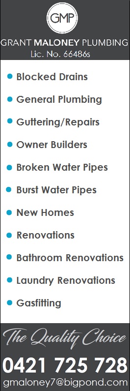 Grant Maloney Plumbing - Promotion
