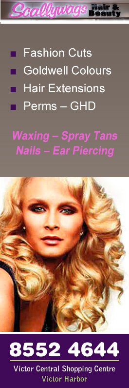 Scallywags Hair & Beauty - Promotion