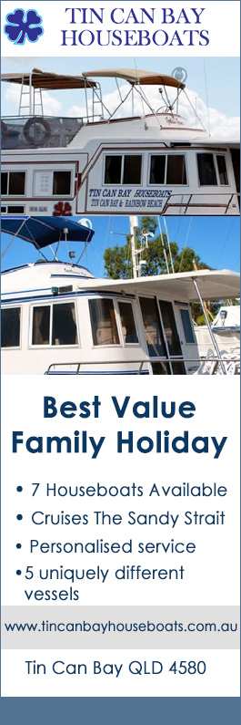 Tin Can Bay Houseboats - Promotion