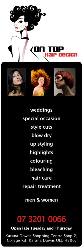 On Top Hair Design - Promotion