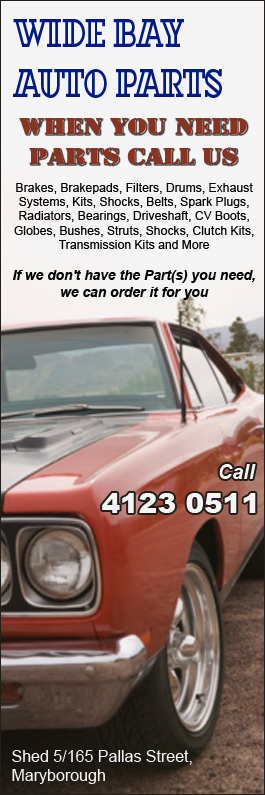 Bay Auto Parts >> Wide Bay Auto Parts Car Accessories Shed 5 165 Pallas St Bay Auto Parts >> Wide Bay Auto Parts Car Accessories Shed 5 165 Pallas St