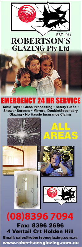 Robertson's Glazing Service - Promotion