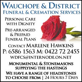 Wauchope & District Funeral & Cremation Services - Promotion
